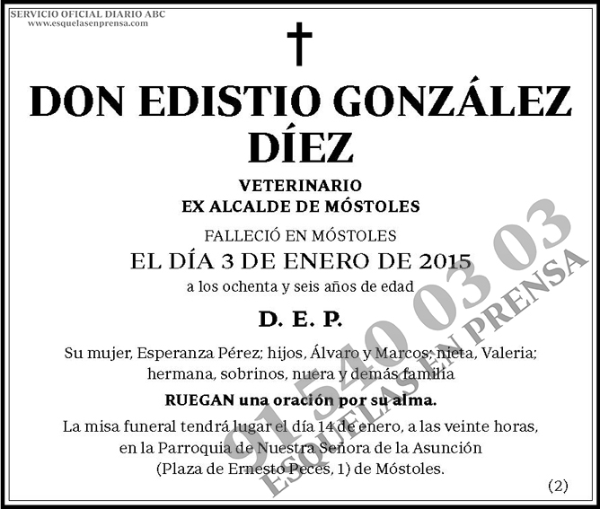 Edistio González Díez